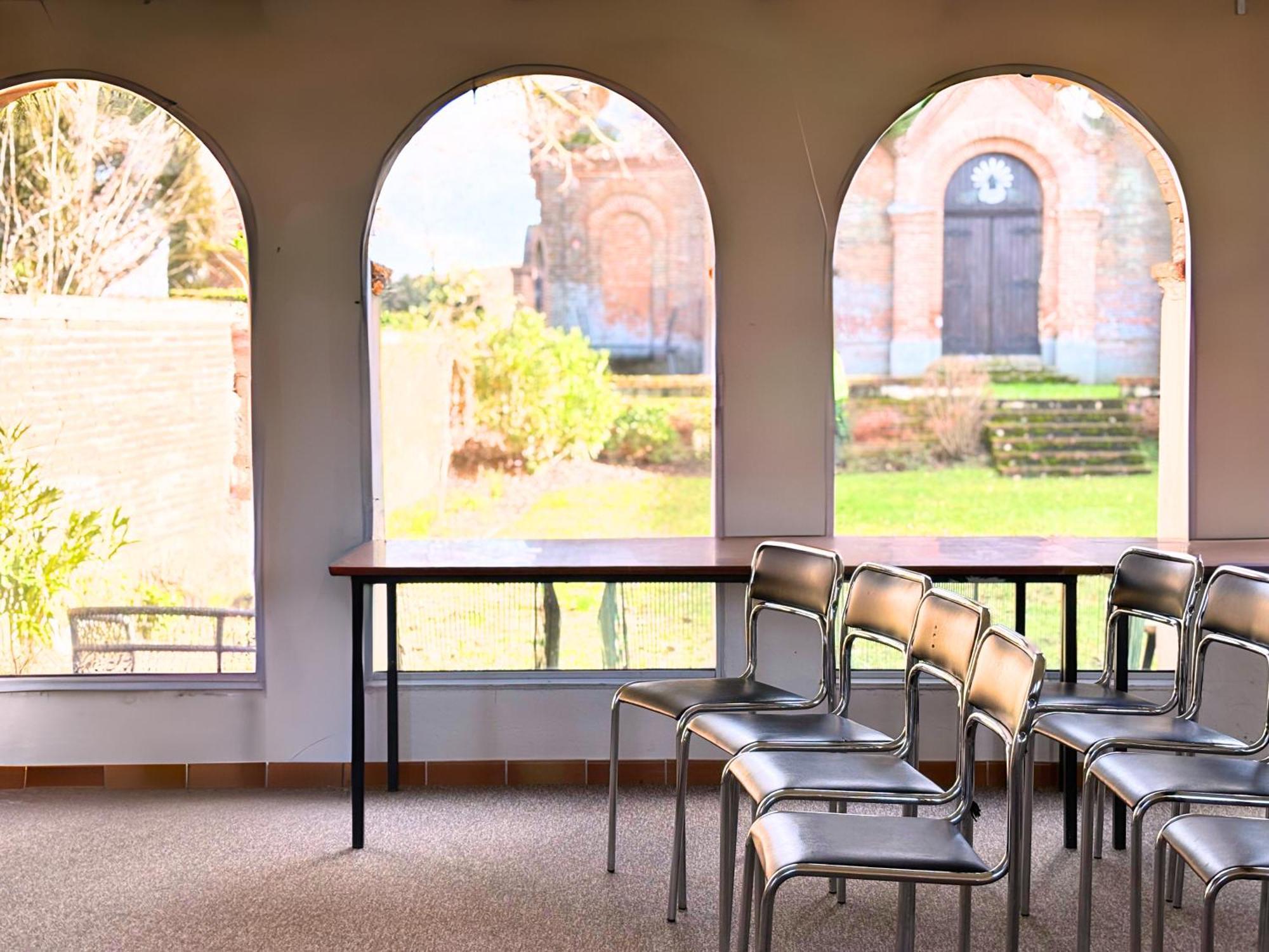 Hotellerie De L'Abbaye Bellegarde-Sainte-Marie ภายนอก รูปภาพ